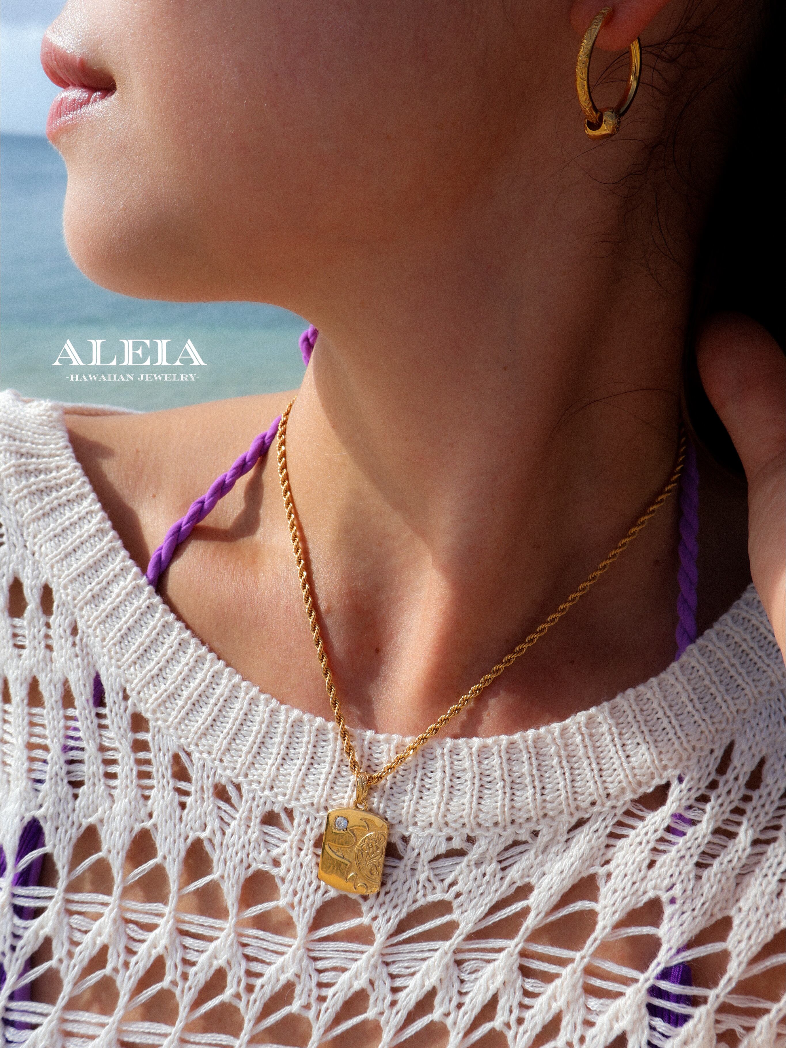 LaLa Pilina Necklace[316L]ハワイアンジュエリー | ALEIA【Hawaiian