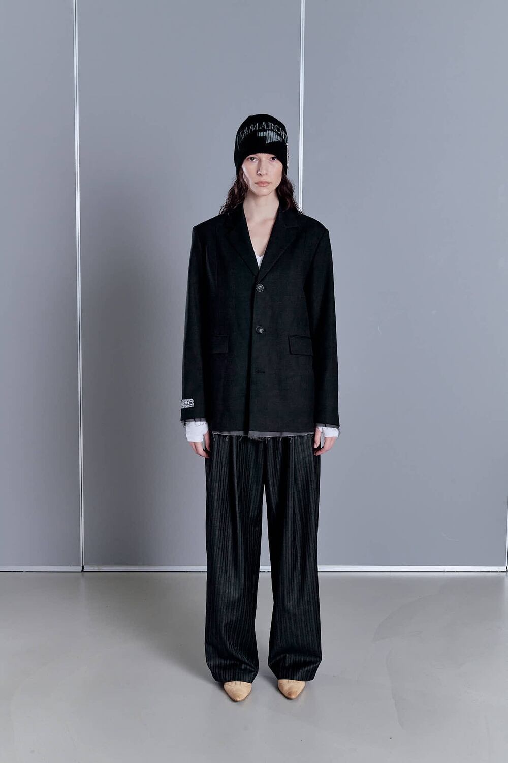 2000ARCHIVES OVERSIZED RAW EDGE JACKET