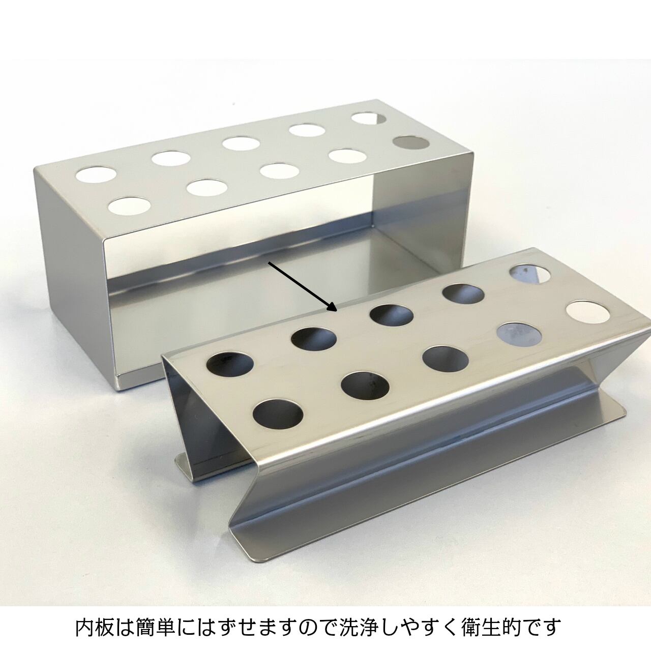 歯ブラシスタンド10人用 Xタイプ | Murakami-Stainless