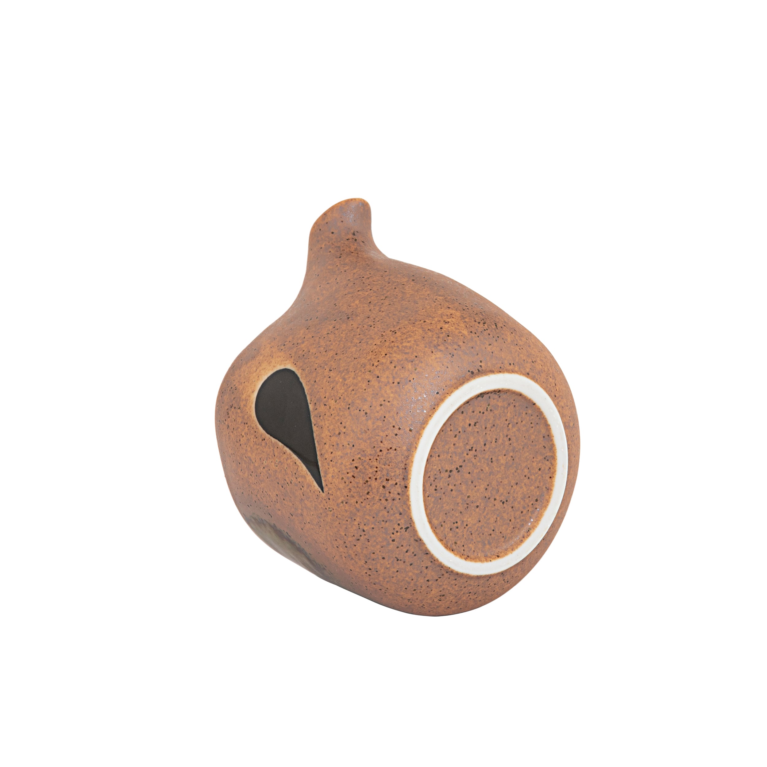 たぬき ポン太 冷酒片口 | 山淳製陶所