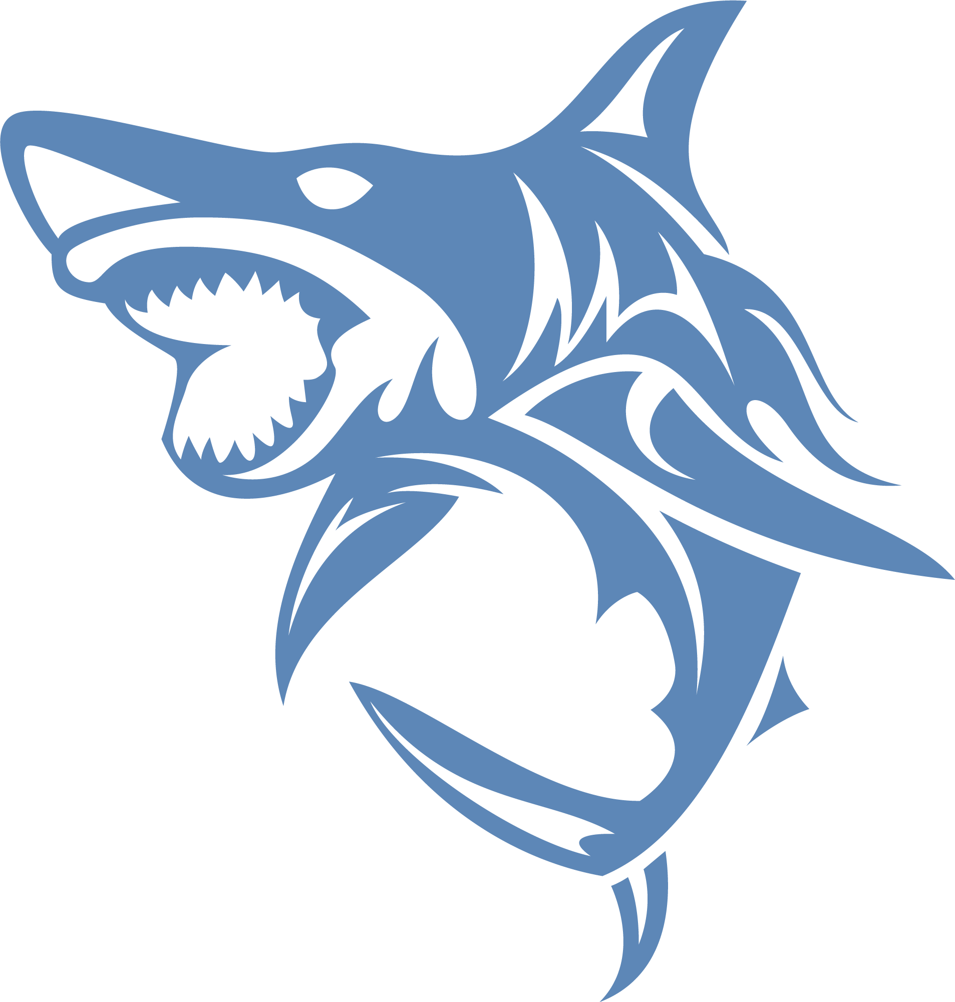 送料無料 怖いけどかっこいいシャーク サメ 海の生き物 オリジナル メンズtシャツ Tシャツ セレクトショップ Moca15