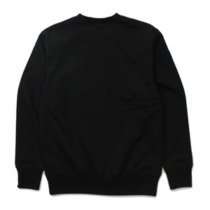 MULTI COLOR LOGO CREW SWEAT　#BLACK