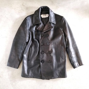 SCHOTT LEATHER P COAT 40 740N ショット　レザーピーコート