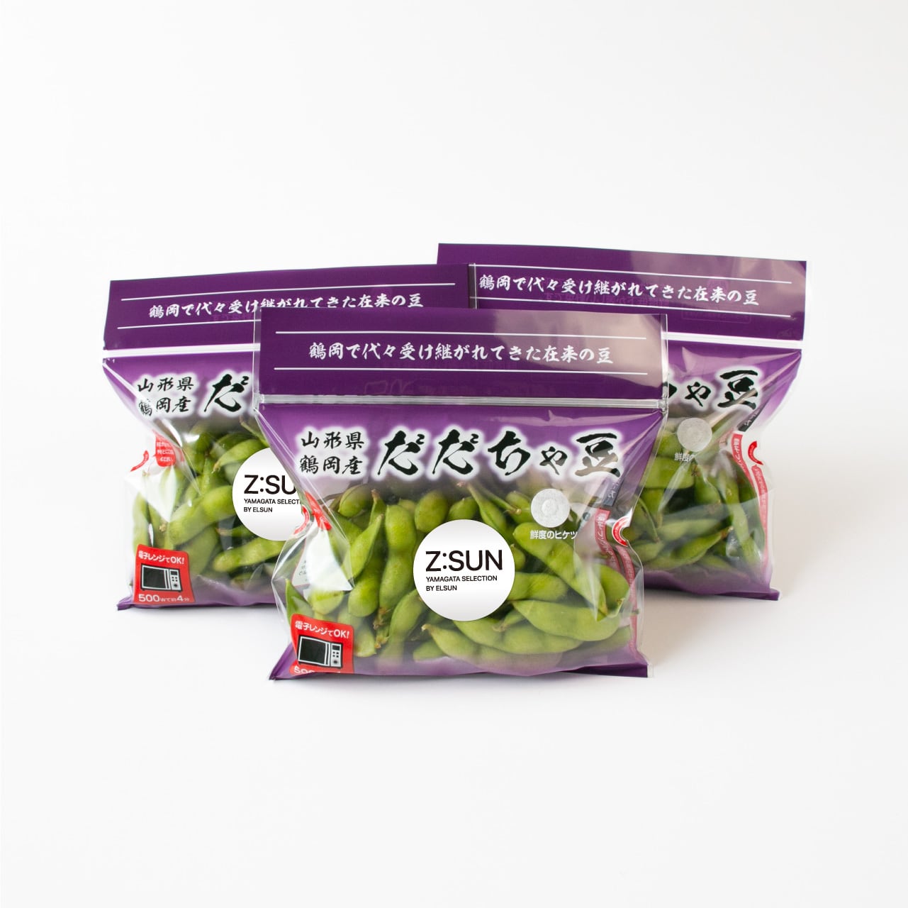 白山だだちゃ豆（本豆）【180g×3袋入】 | Z-SUN