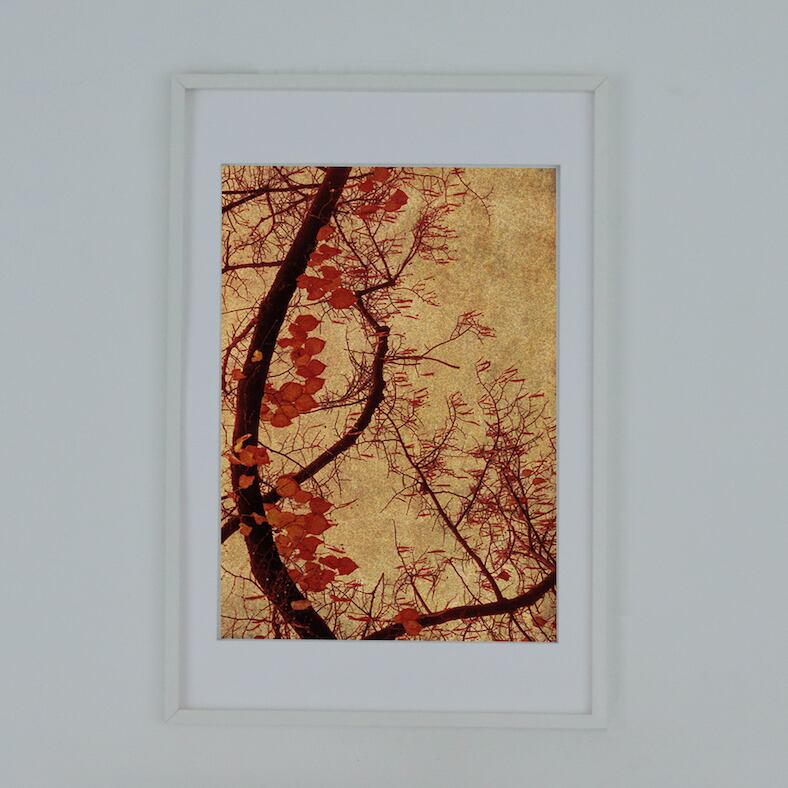 Eva Chupikova #2 Print (gray wooden frame 61㎝ × 91㎝付き)