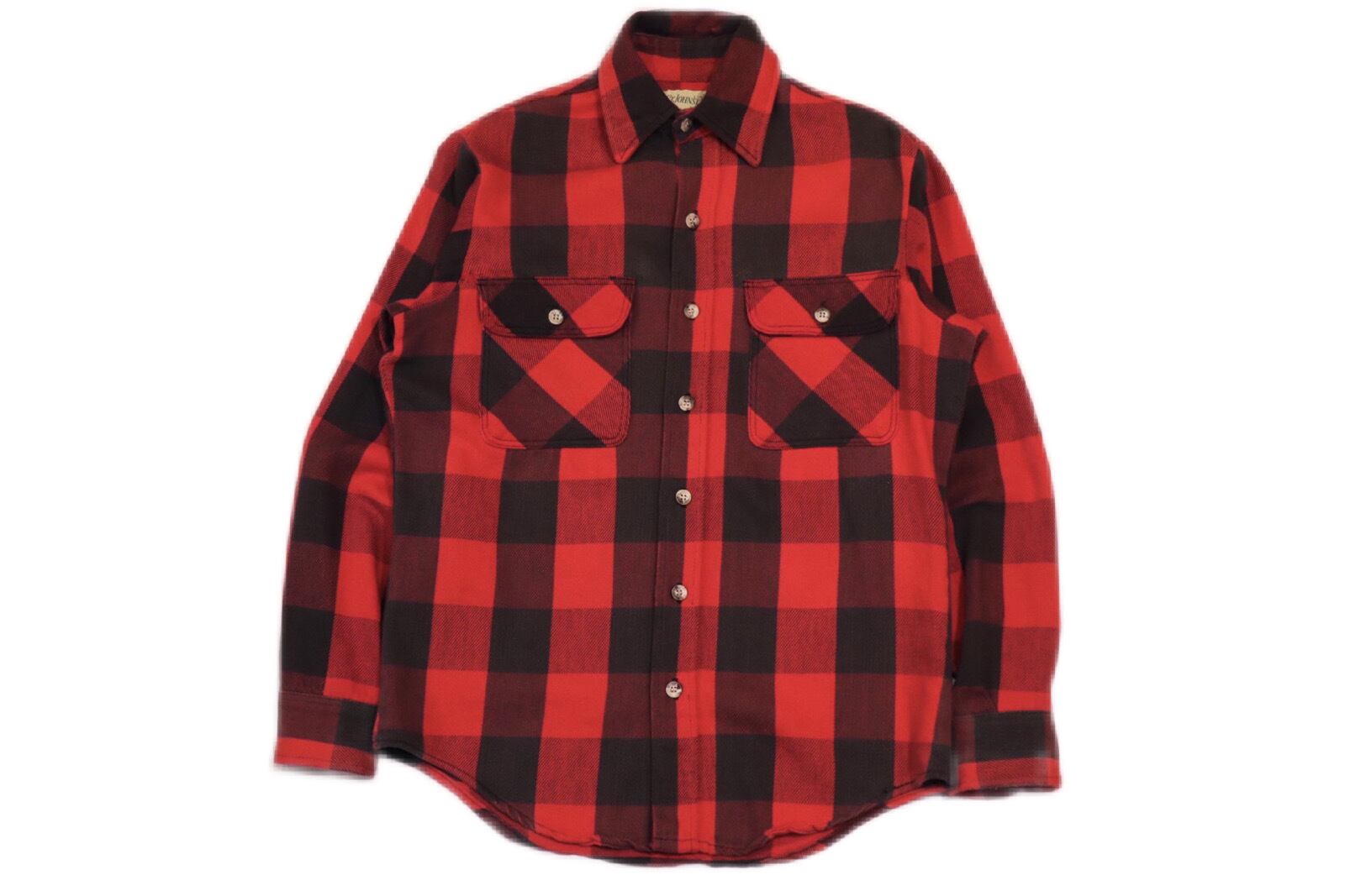 USED 90s ST JOHN'S BAY Heavy flannel shirt - Small 01940