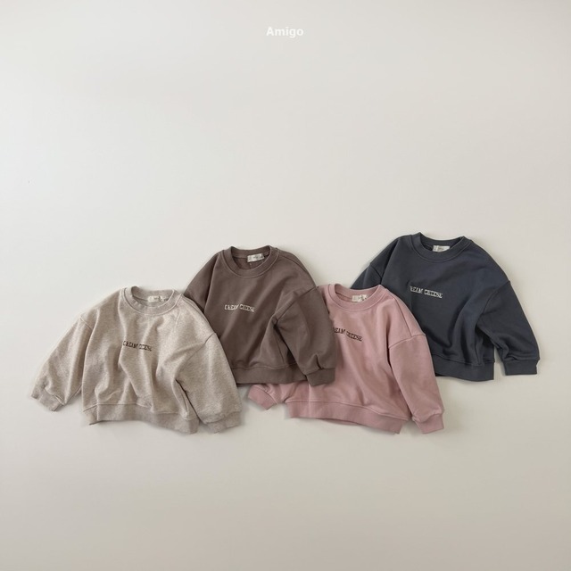 【ﾉﾍﾞﾙﾃｨ＆送料無料】Cheese Sweatshirt / amigo