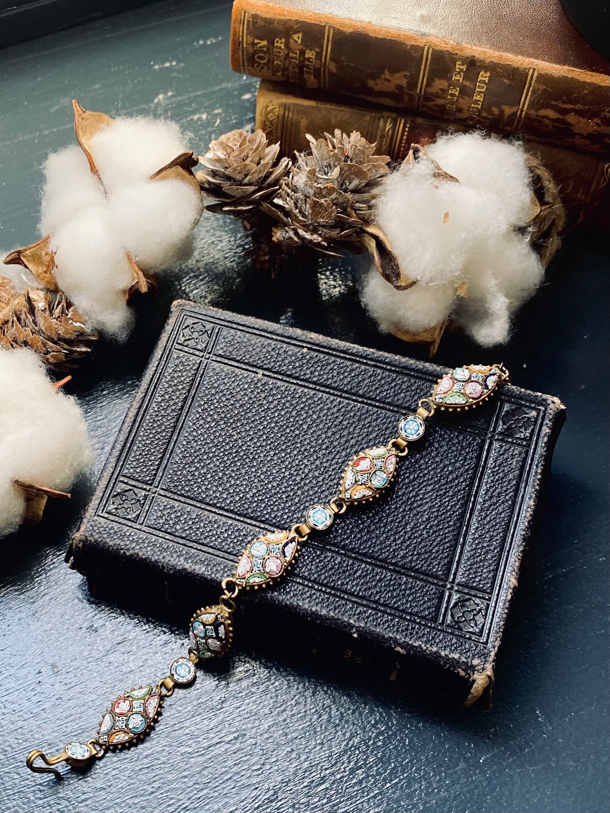 マイクロモザイクブレスレット