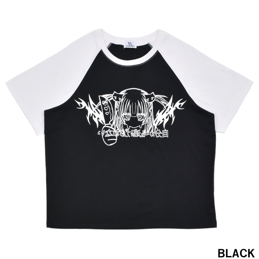 GIRLラグランTシャツ | VOLCAN&APHRODITE