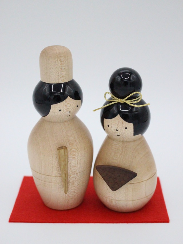 山の前製作所　ほろほろ人形　おひなさま