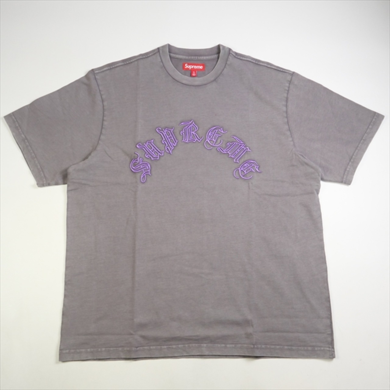 Size【XL】 SUPREME シュプリーム 23AW Old English S/S Top Dark Grey 
