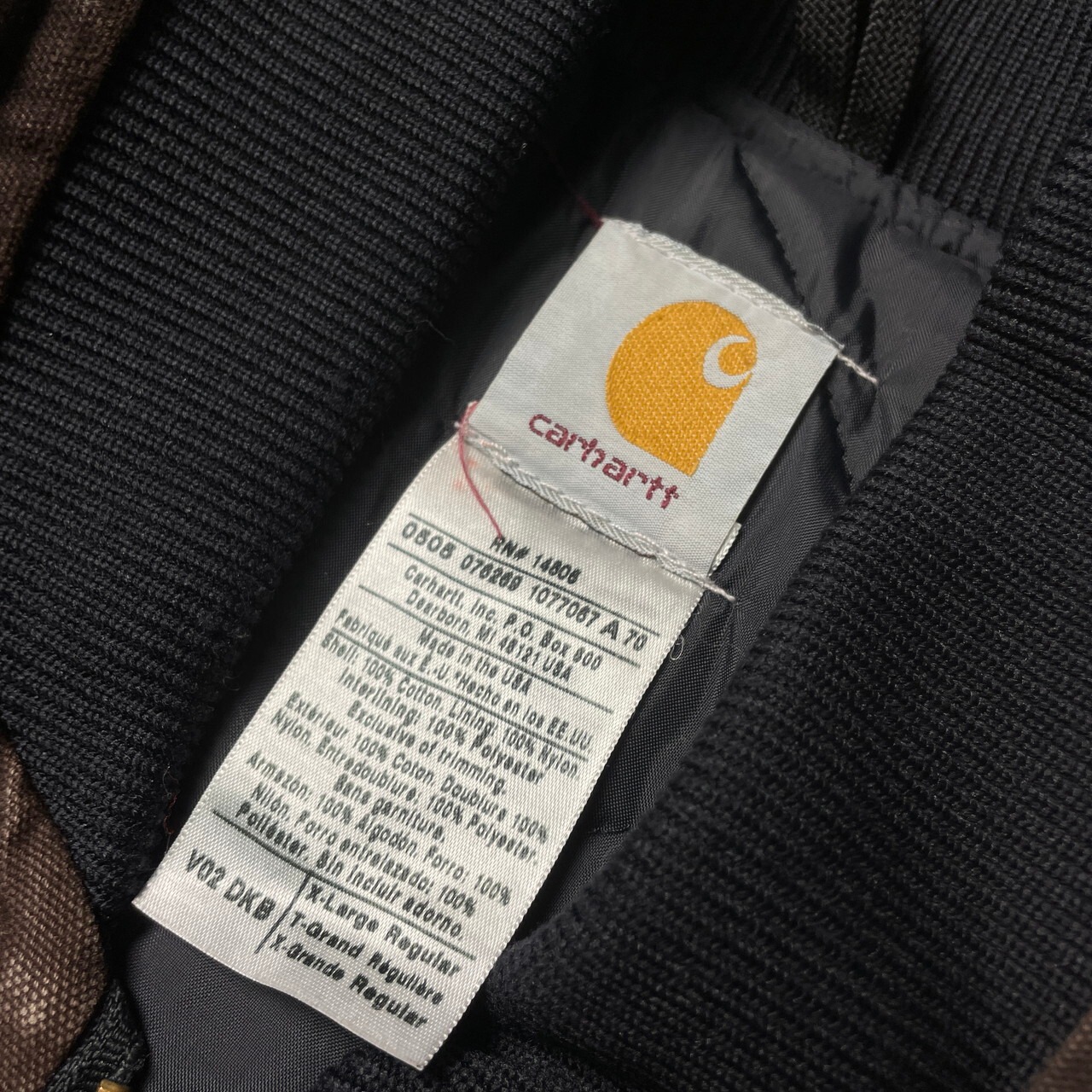 90年代 USA製 Carhartt カーハート ダック地 ワークベスト 