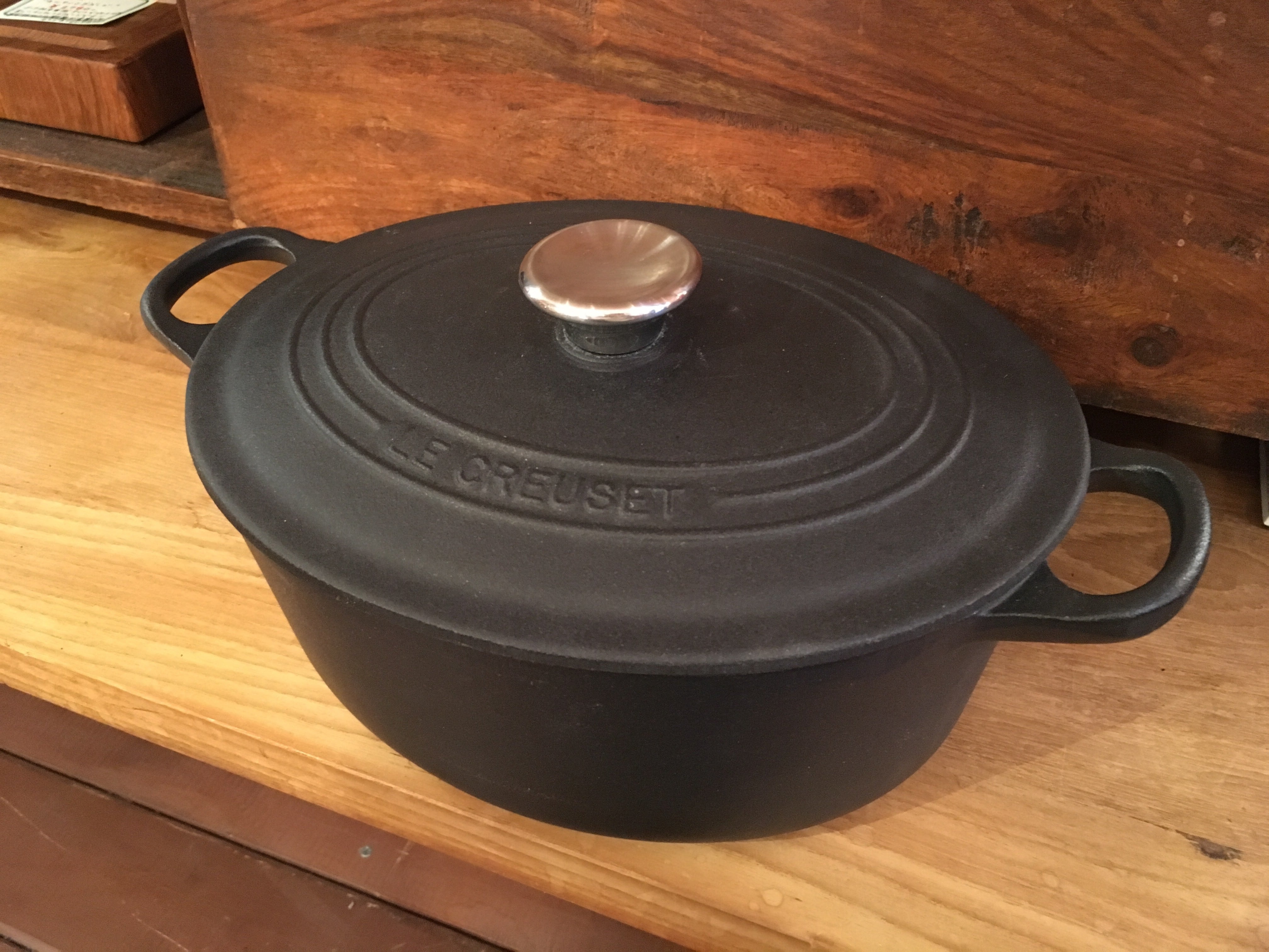 LE CREUSET/ル・クルーゼ ココット・オーバル 25cm トリノス-torinoth- 新宿区神楽坂のリサイクルショップ・古着