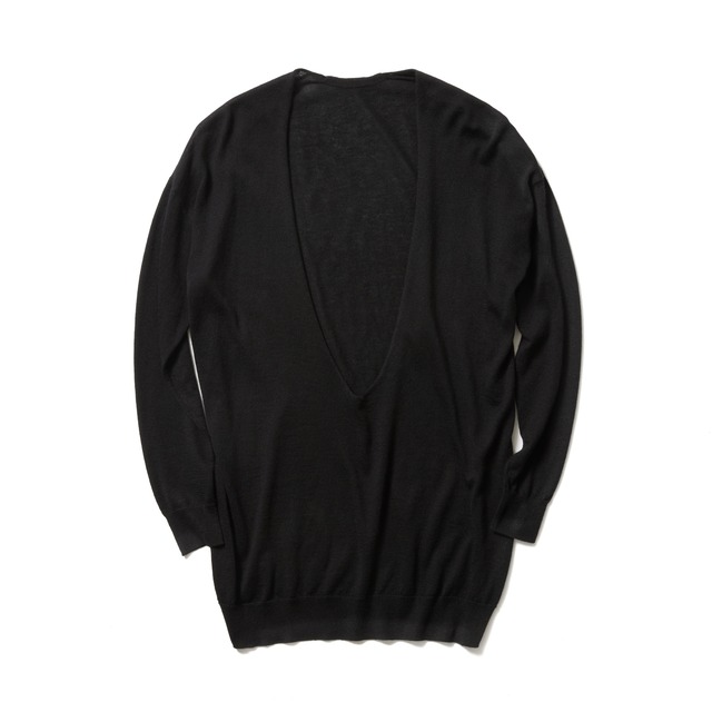 カシミヤシルク Vネック長袖 | cccmalie 