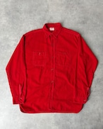 50s~ King Kole Plane Flannel Shirt