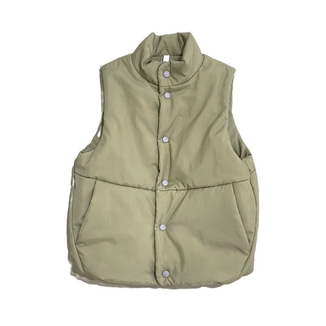 《MOUNTEN. 2025AW》puff vest / sage green