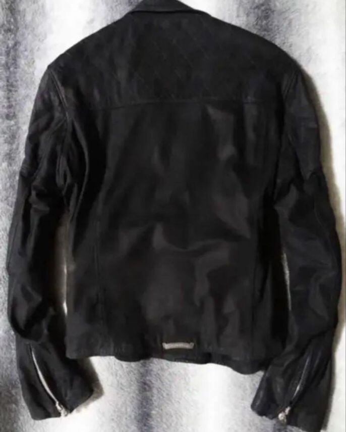 CHROME HEARTS クロムハーツ クリティン レザージャケット ライダース