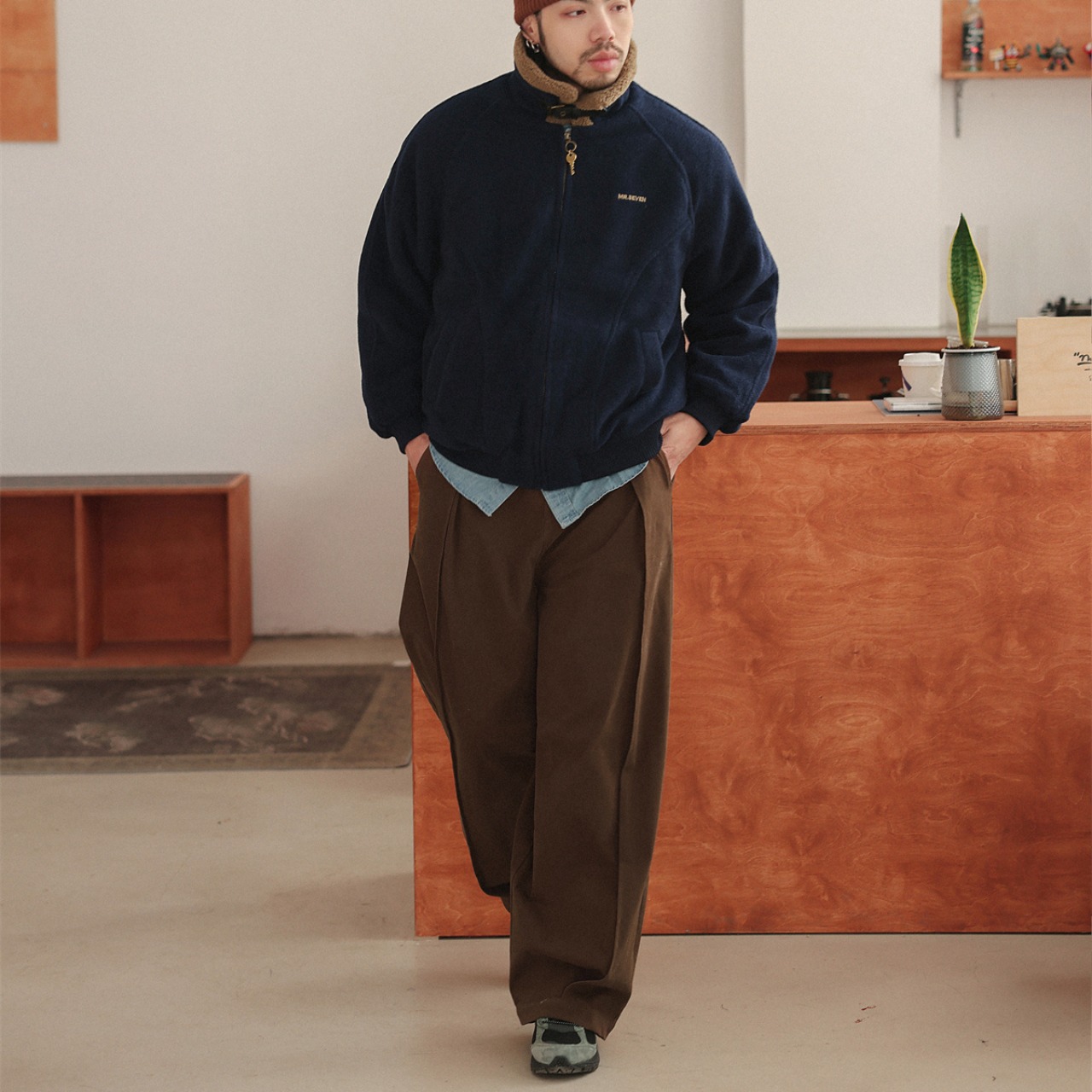 ボリュームタック・ワイドトラウザーズ N3490 - 14