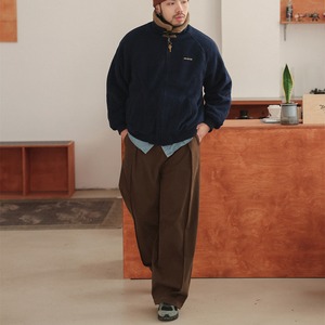 ボリュームタック・ワイドトラウザーズ N3490