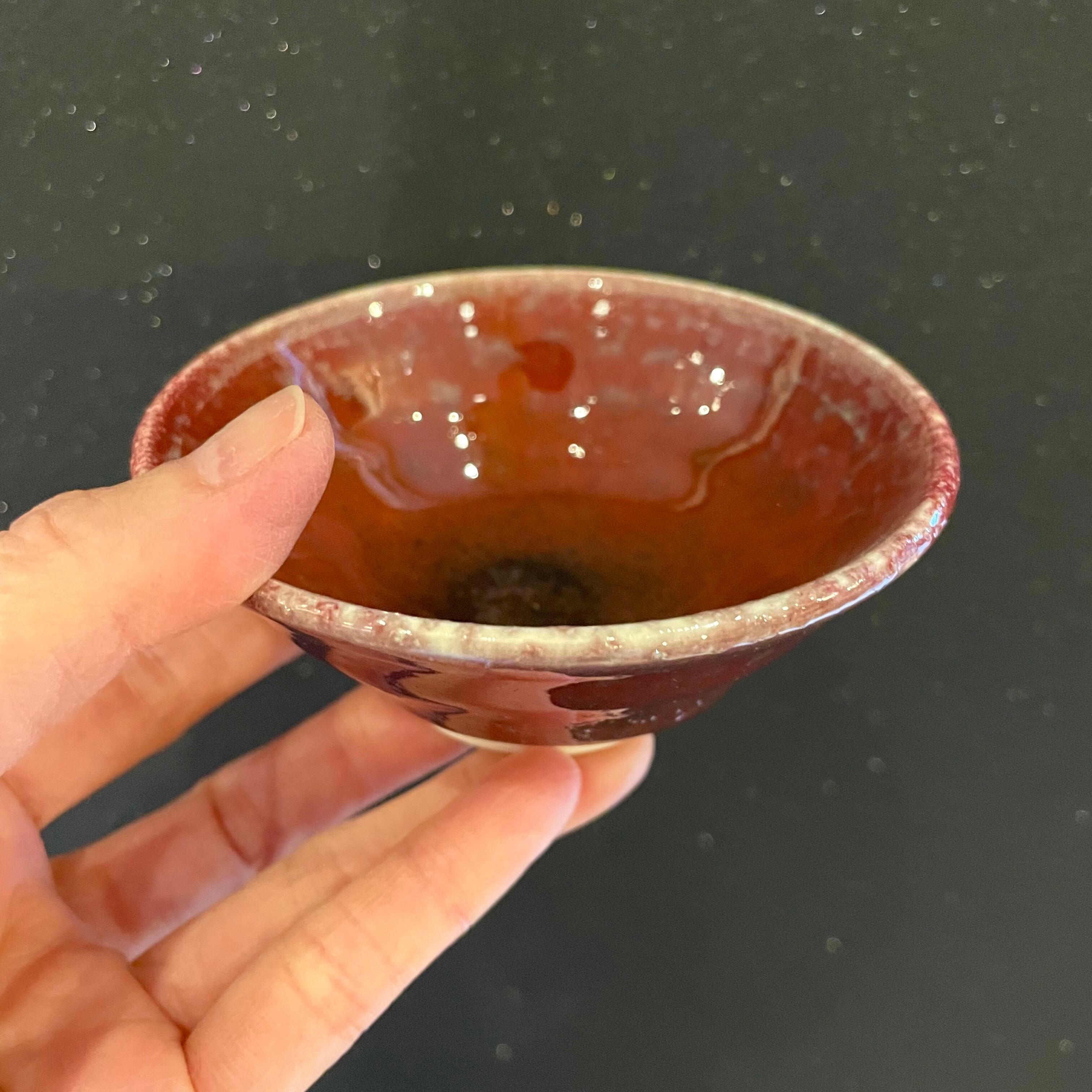 盃(辰砂) | Art Gallery Toukuro 陶句郎窯