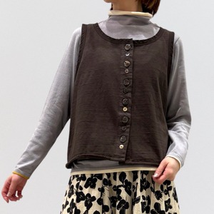 pas a pas trophyle x broadcloth multi-button vest