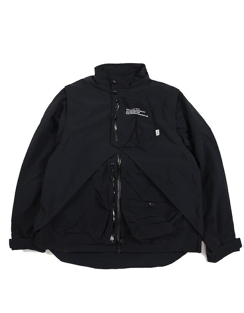 COMFY(コムフィ)～OVERLAY JACKET BLACK～