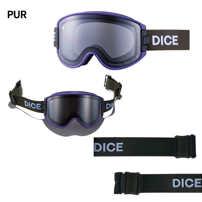 予約25-26 DICE WHITEOUT BLACKOUT 限定モデル ゴーグル 【未開封 限定
