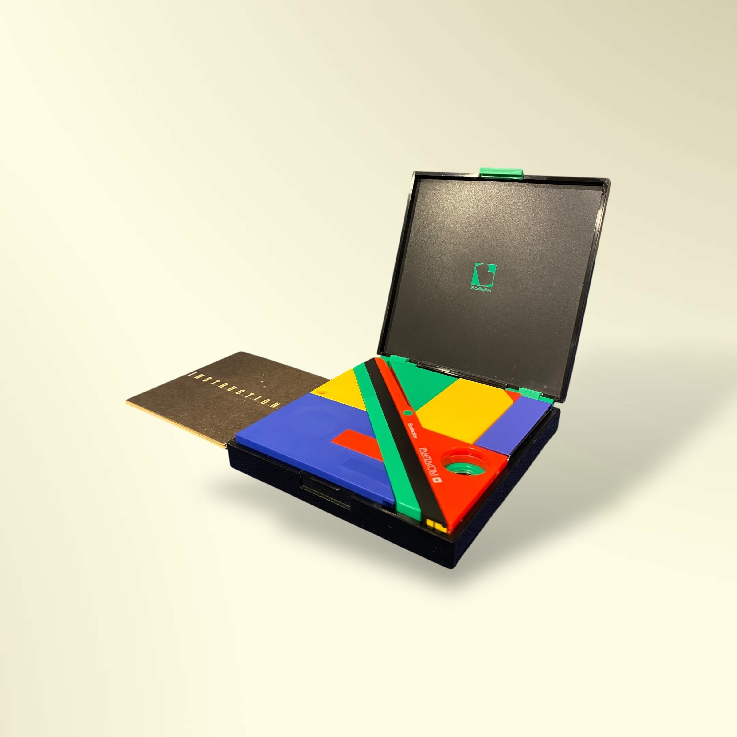 稀少 80s BANDAI パレッタコム パズル型文房具 10種 デッドストック