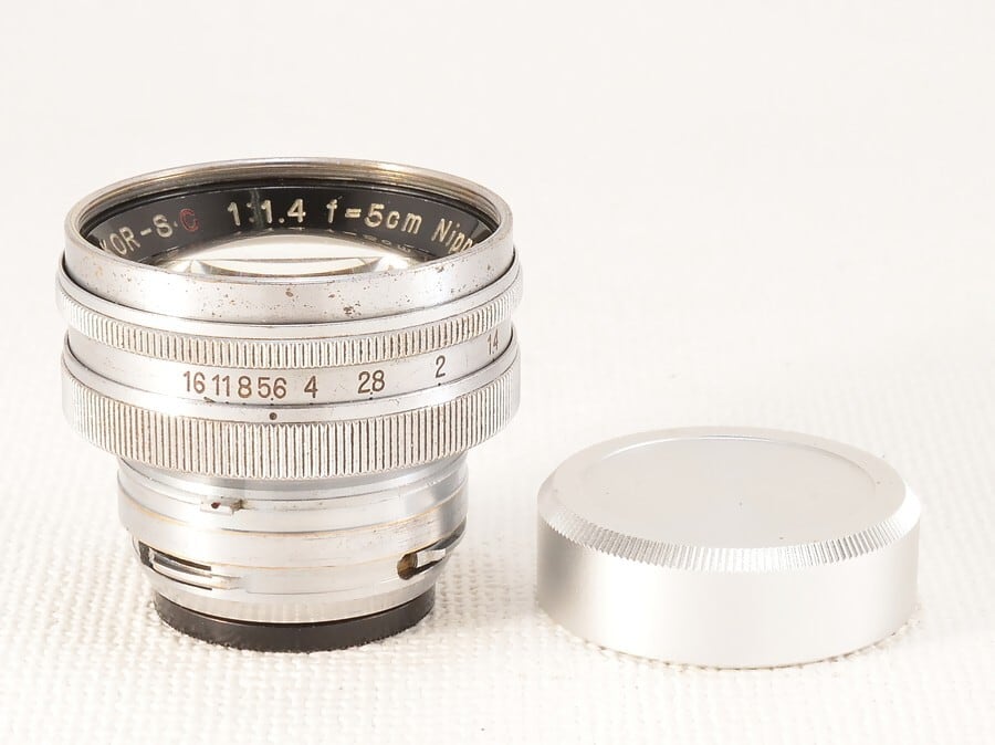 Nikon NIKKOR S.C 5cm 50mm F1.4 Sマウント ニコン（16711