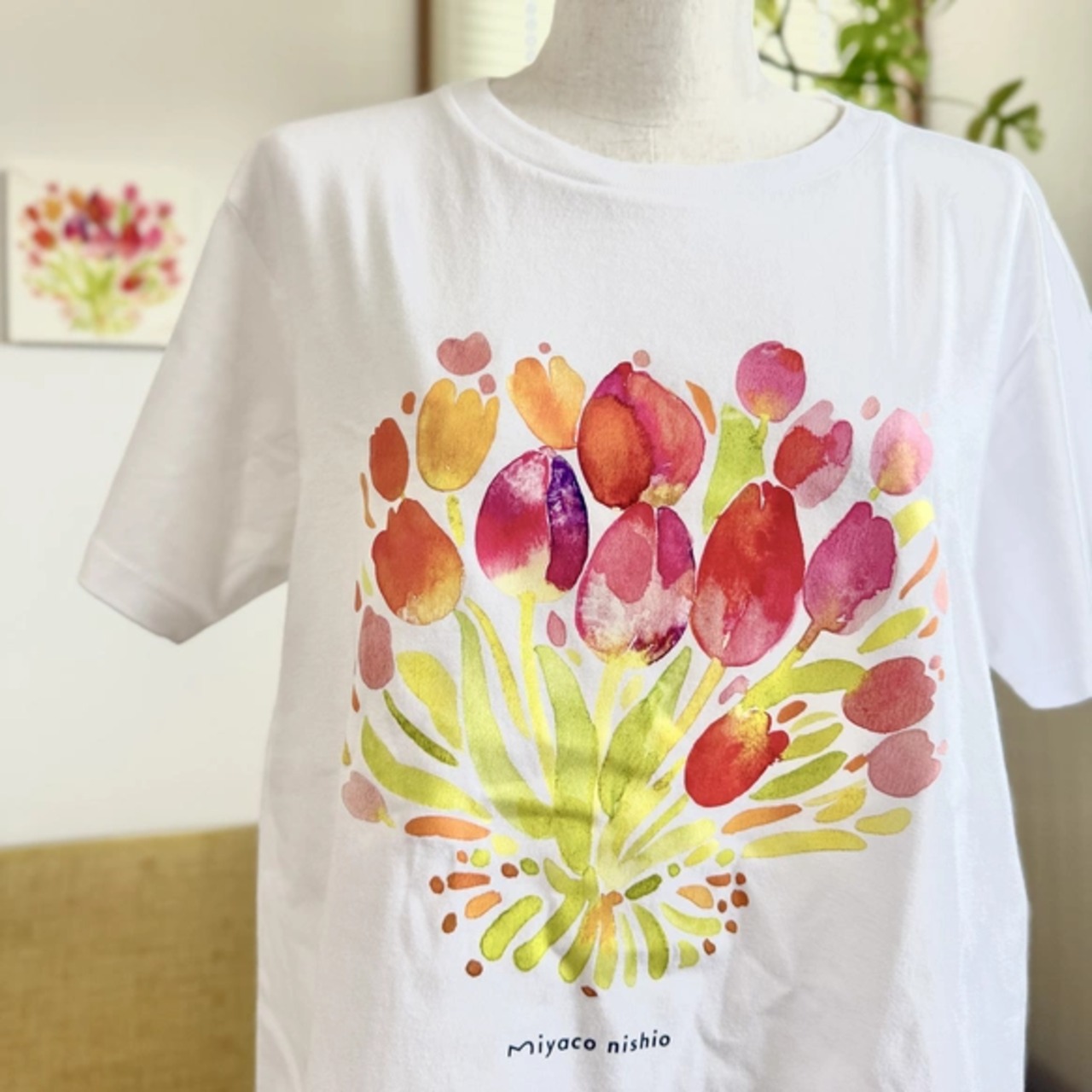 Tシャツ「チューリップ」
