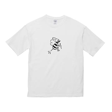 ペグBee プリントTシャツ（ホワイト）｜親子リンクコーデ対応
