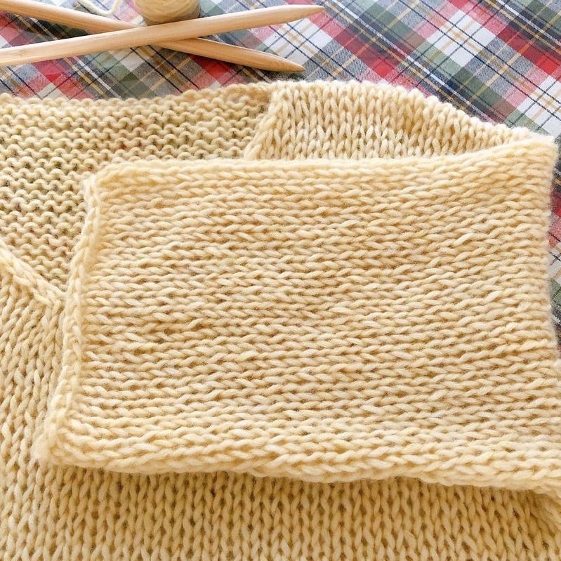 LISETTE テオフィラ　ノアール　ざっくりセーター　手編み LISETTE テオフィラ ノアール ざっくりセーター 手編み