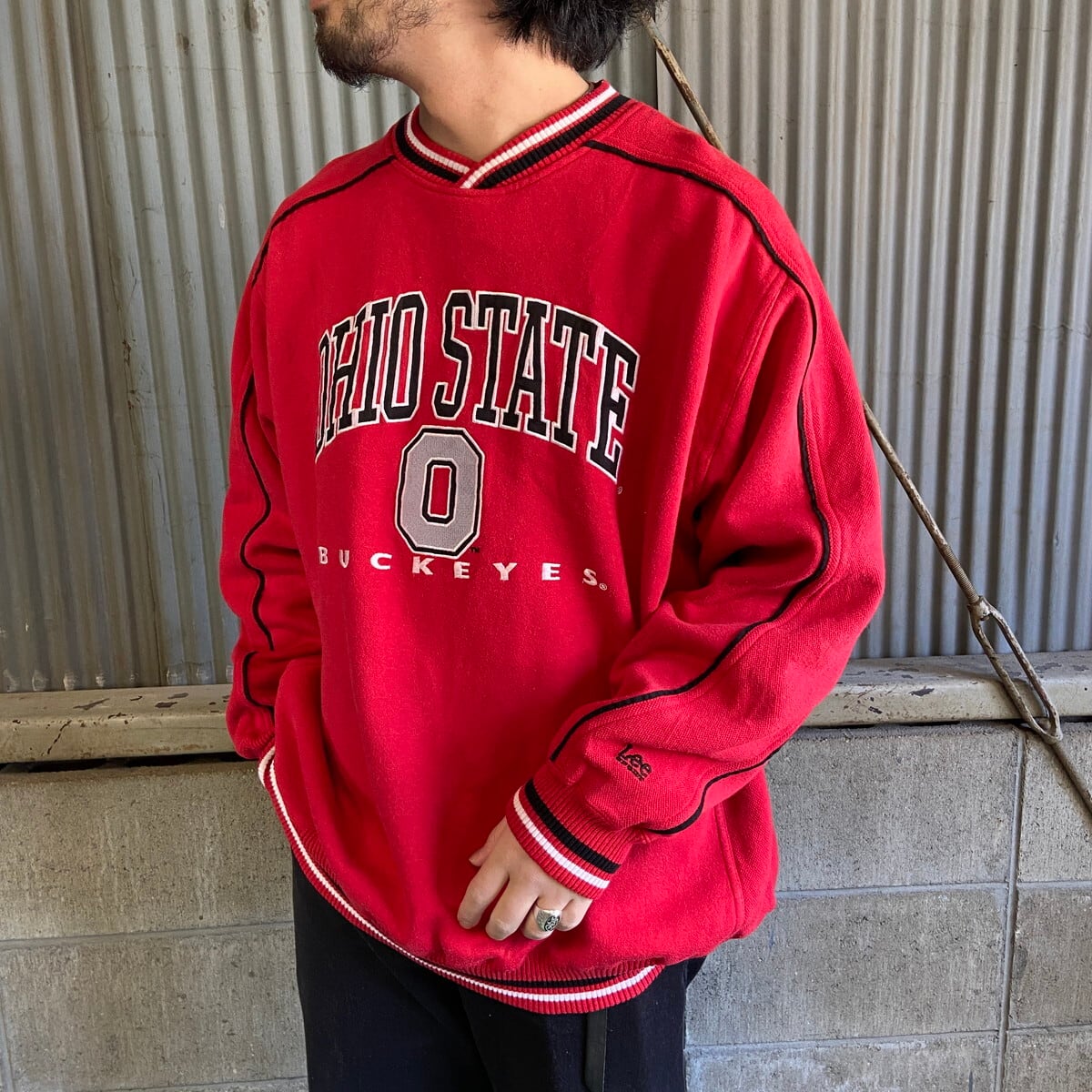 90〜00年代 OHIO STATE BUCKEYES カレッジ チームロゴ スウェット