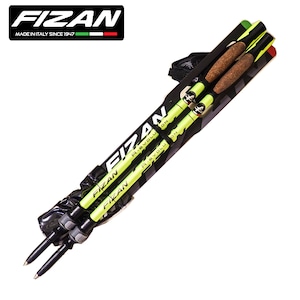 FIZAN フィザン ノルディック ウォーキング ポール アジャスタブル  軽量 アルミ二ウム 3ピース 58-127cm R-EVOLUTION レボリューション