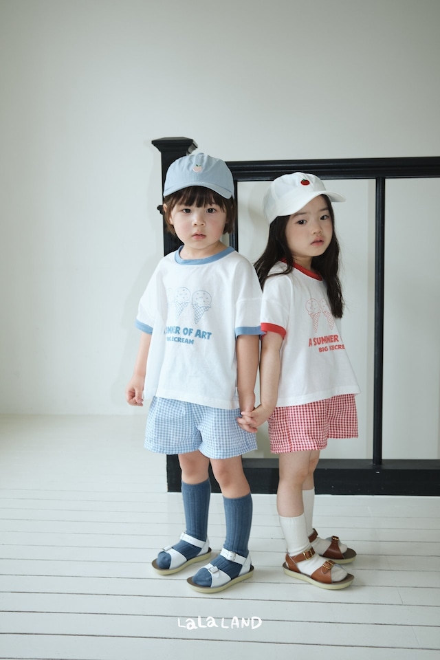 《即納》送料無料【lalaland】Seersucker Check Shorts