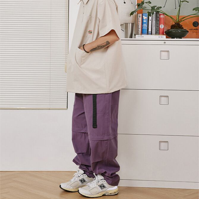 ★DETACHABLE LOOSE SPORTS PANTS　　　A0654