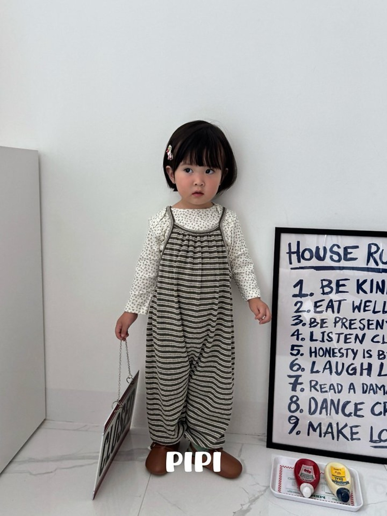 韓国子供服 / 26Autumn / 〖取寄〗pipi / pipiオーバーオール / ベビー服 / キッズ服 *XS~Ｍ*