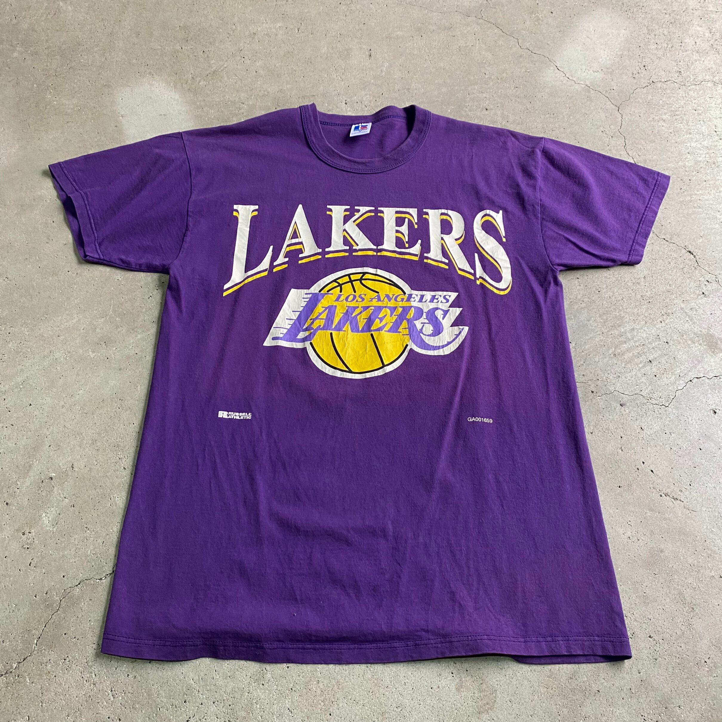 USA製 NBA ロサンゼルスレイカーズ チーム プリントTシャツ メンズM 
