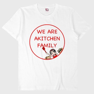 Akitchen☆Family Tシャツ ホワイト