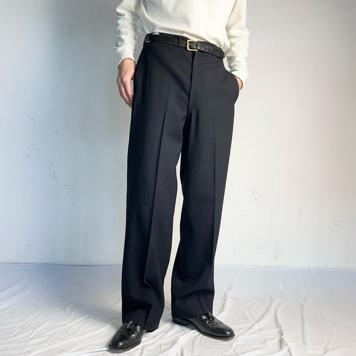 1950's U.S.NAVY WOOL SLACKS W33 50年代 アメリカ海軍 ネイビー