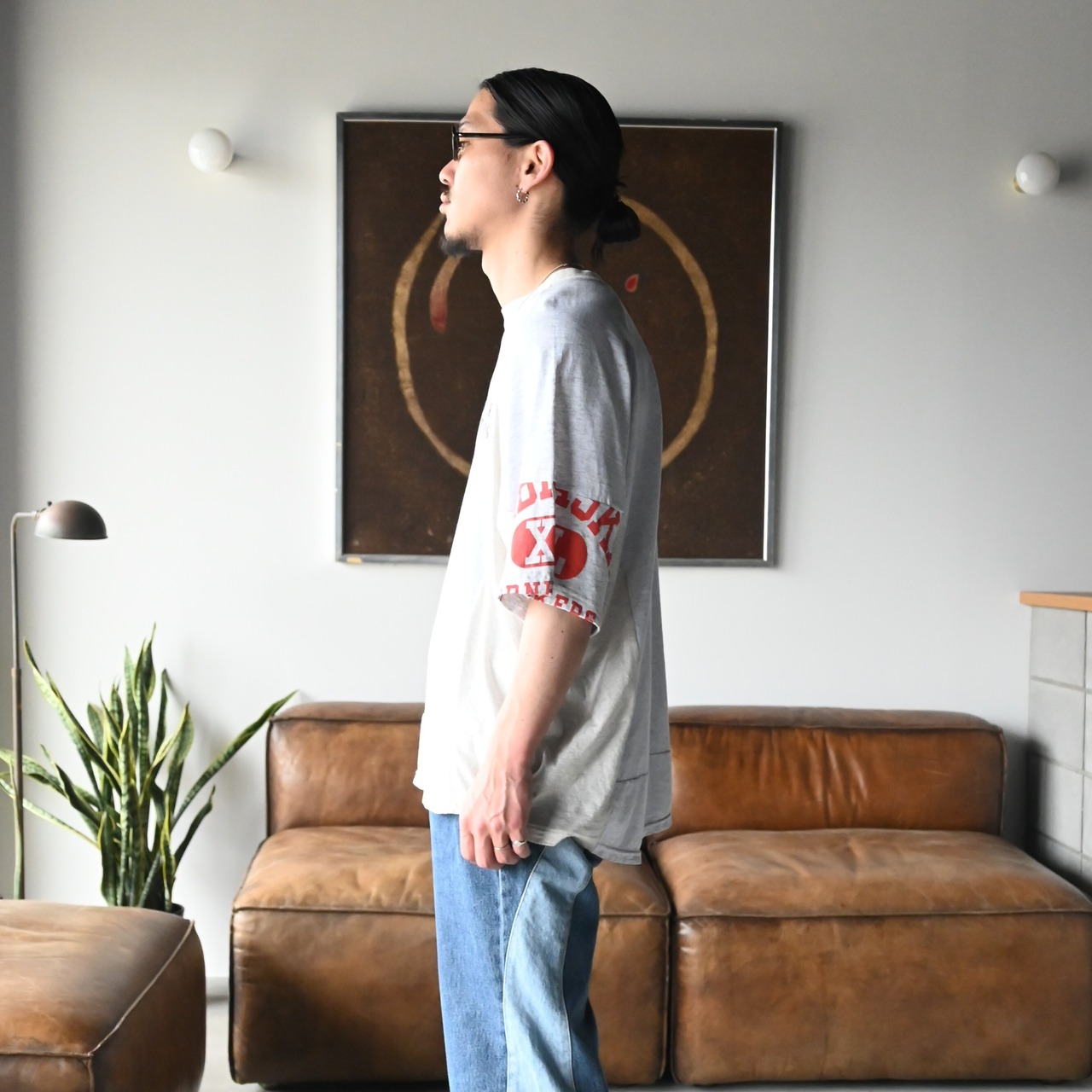 CHANGES / RAGLAN SLEEVES POCKET TEE MULTI