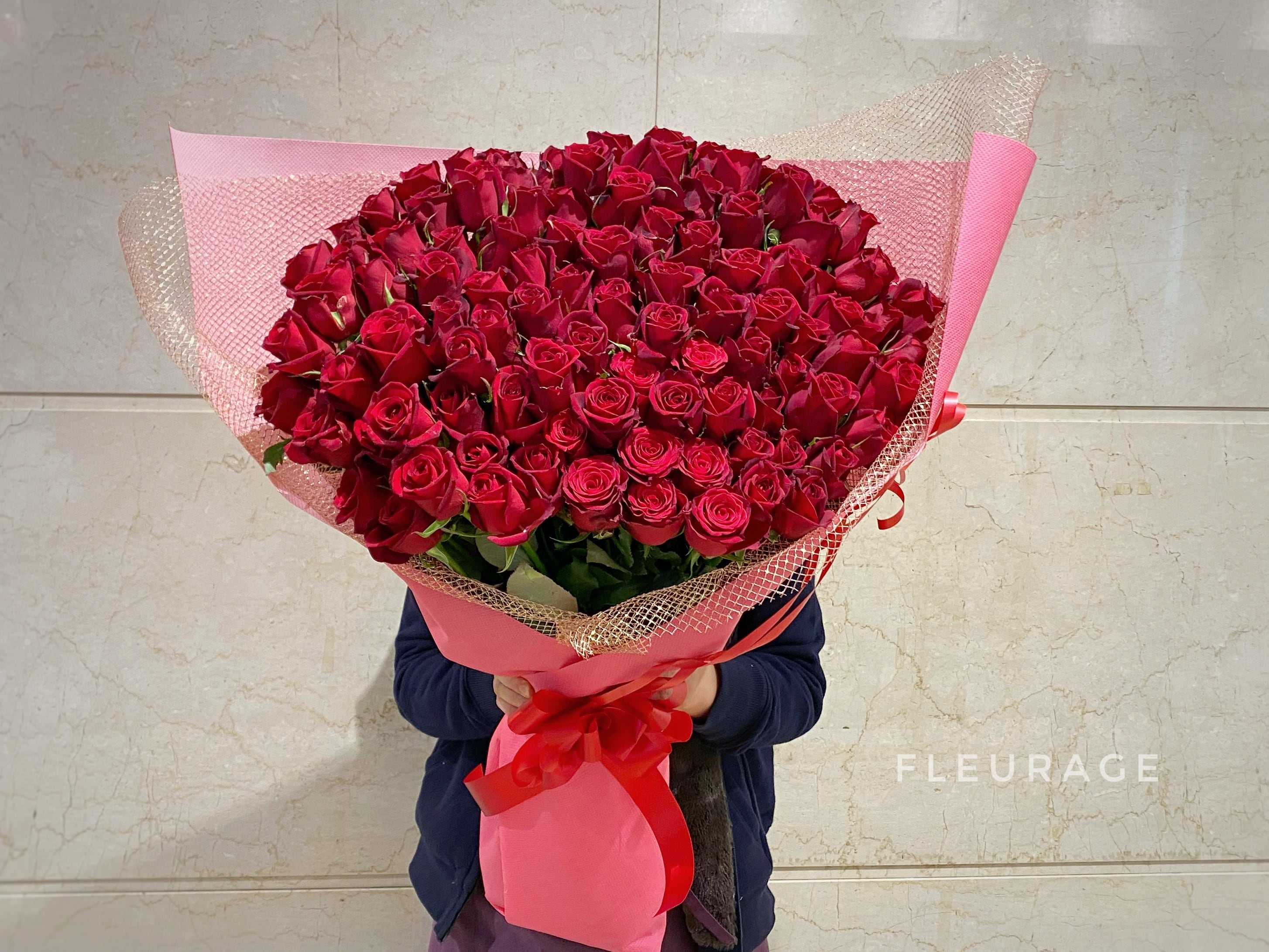 赤バラのプロポーズ108本の花束 結婚/プロポーズ/お祝 | フラワー