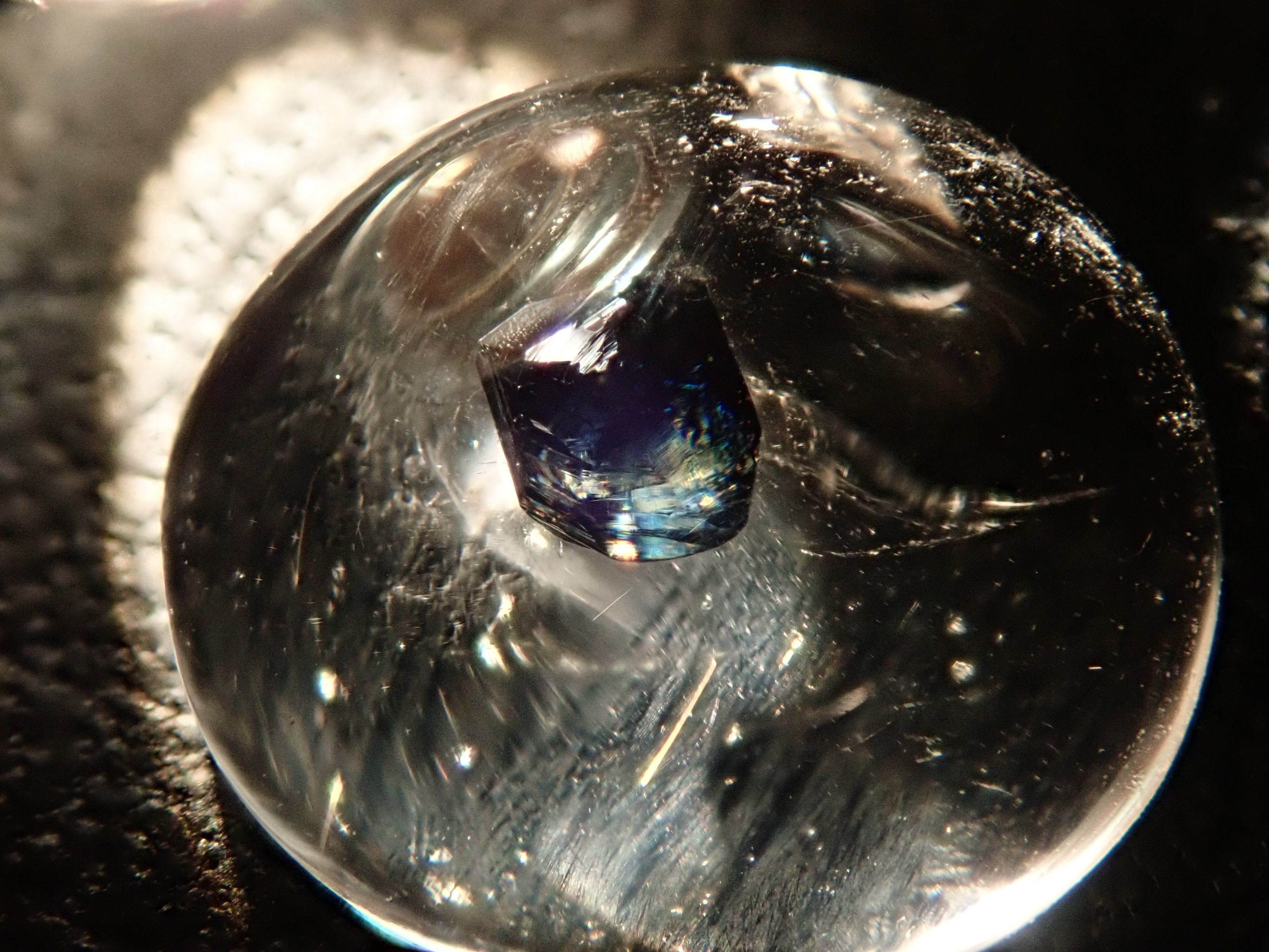 【新商品】ブラジル産ブルーアナテースインクォーツ 1.597ct