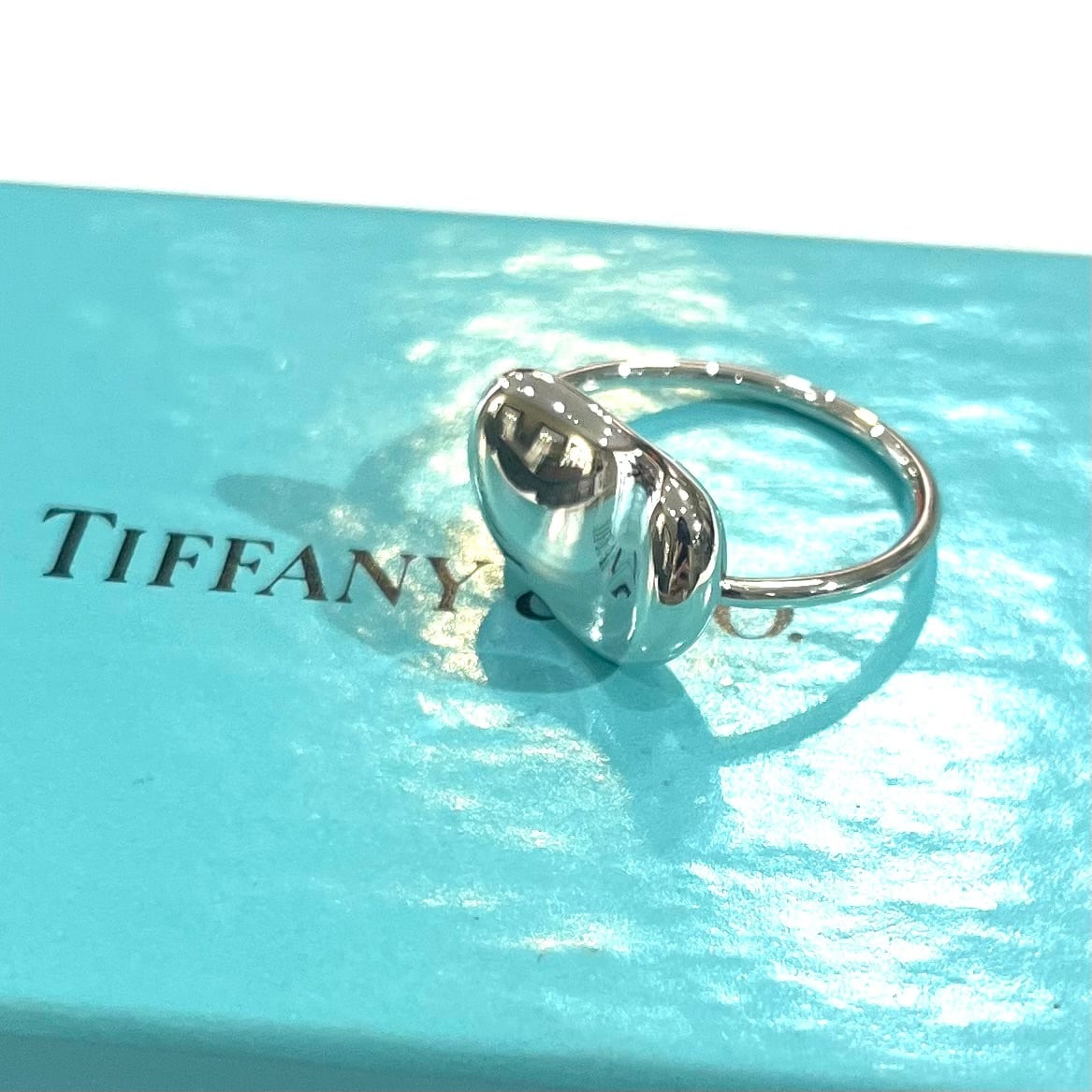 TIFFANY & Co.】【9号】2833 エルサ・ペレッティ ビーン リング SV925