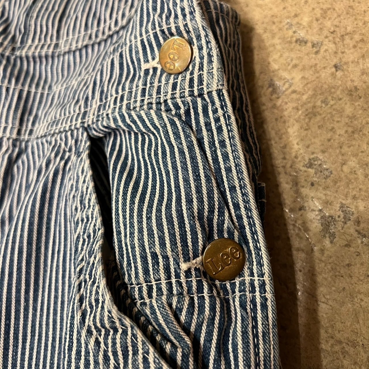 70's Lee Hickory Overall | BLUE VALENTINE