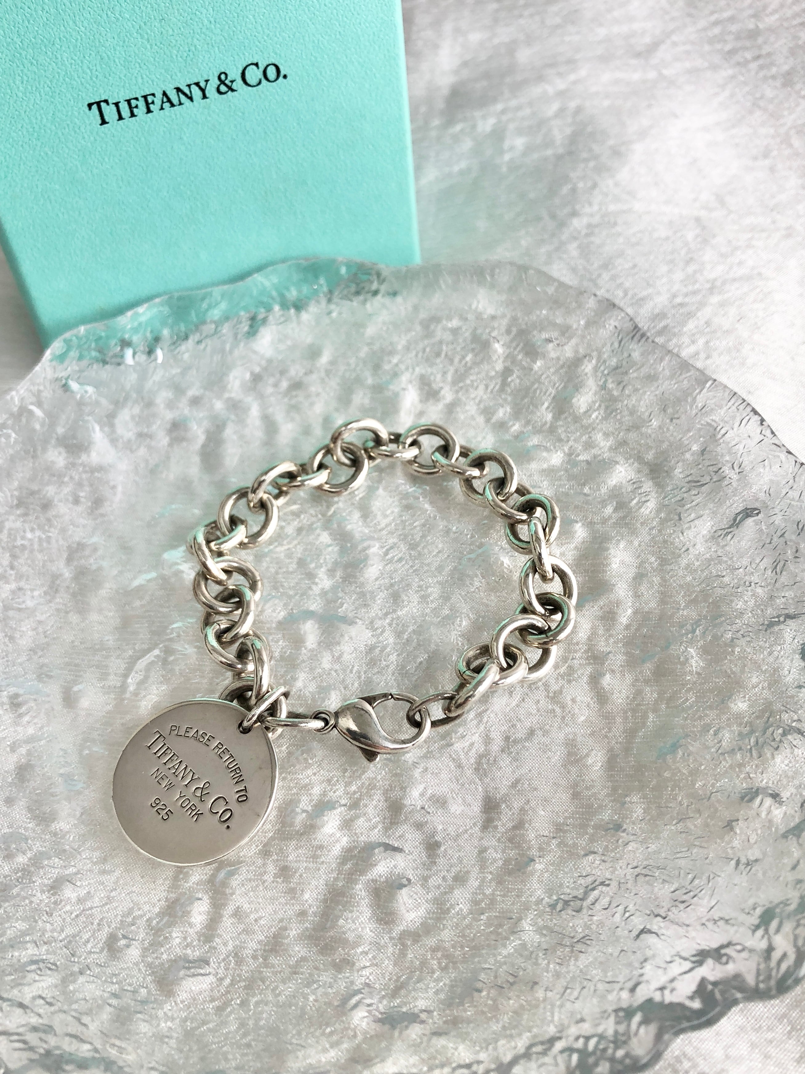 廃盤ティファニーTiffany925シルバーブレスレットリターントゥブレスレット Tiffany & Co. ティファニー ブレスレット シルバー リターントゥ 925