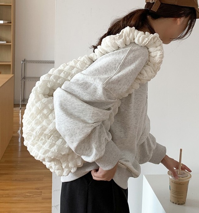 bubble quilting design bag  【202320182】