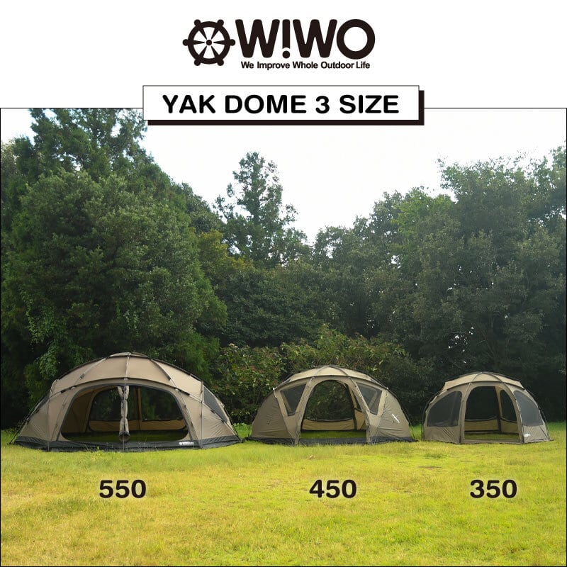 美品 WIWO YAKDOME450 ウィーオ ヤクドーム450 コヨーテ