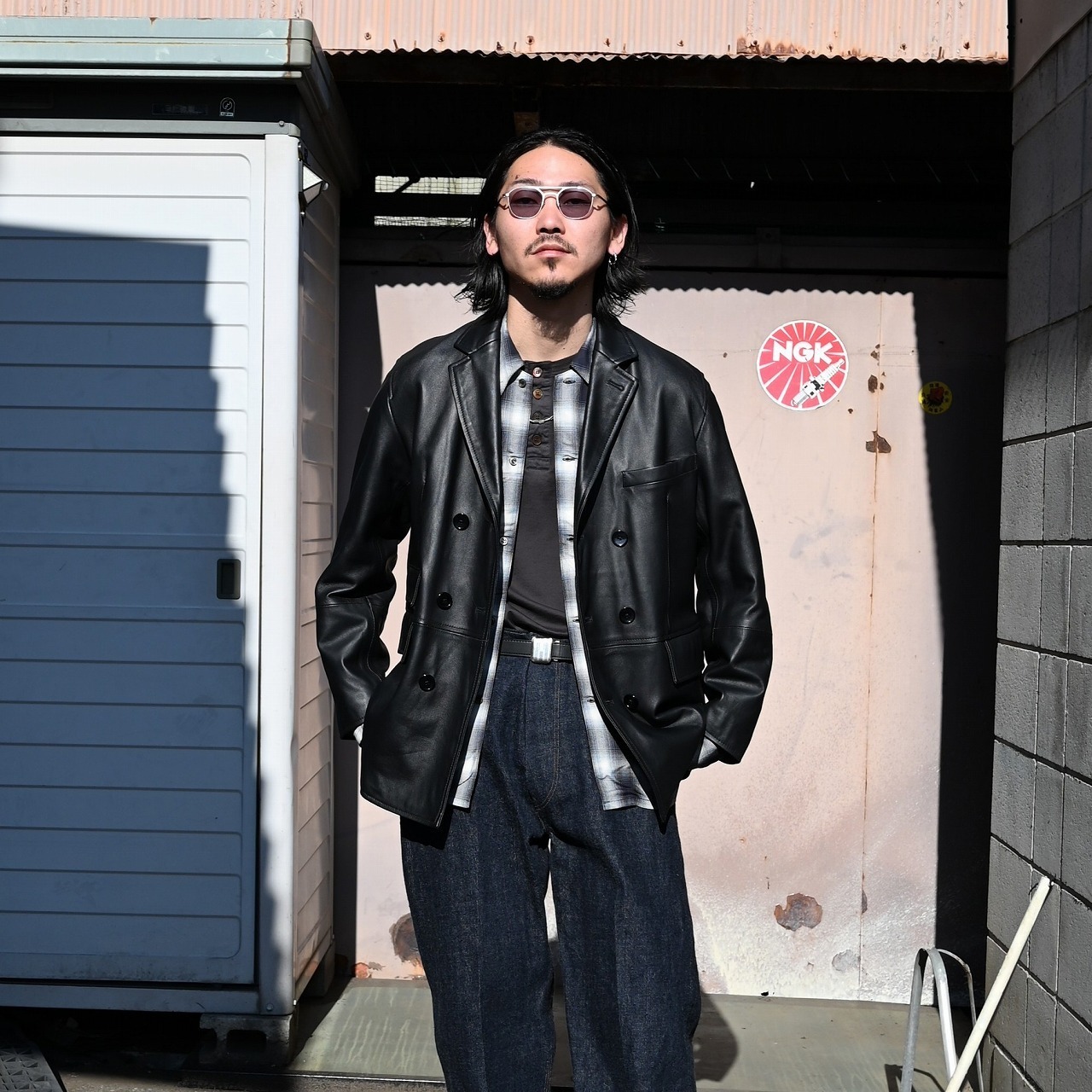 CCU（シーシーユー） DOUBLE BREASTED JKT