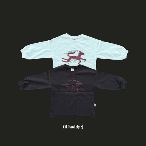 Hi buddy［取寄］horse tee  26autumn